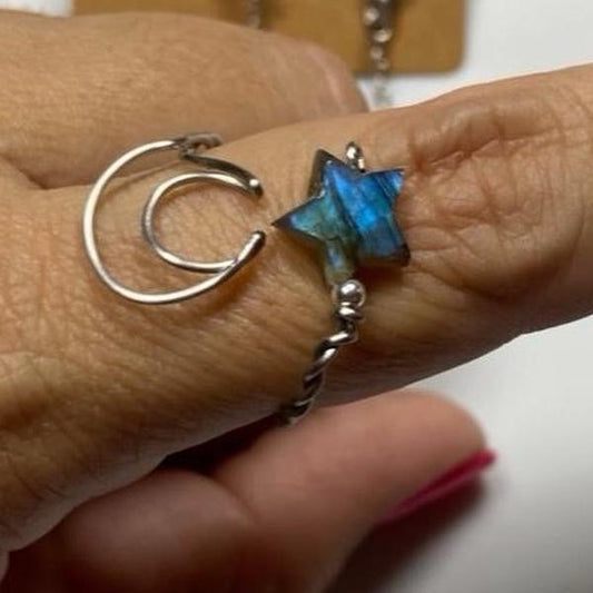 Adjustable Ring - Lab Star - Stainless Steel