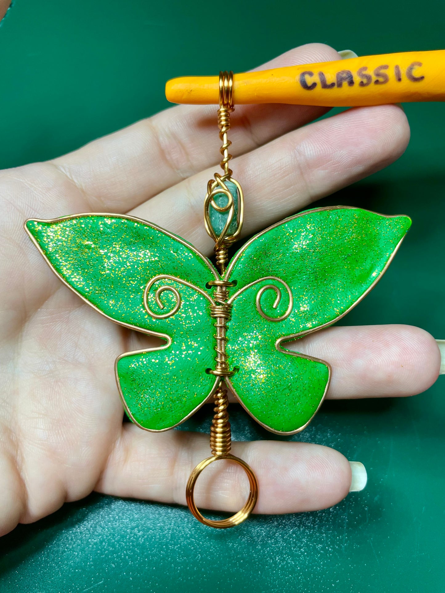 Green Goddess & Coral Queen Fairy Multifunctional Pendant