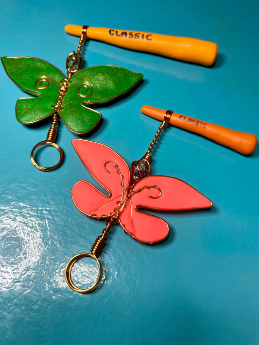 Green Goddess & Coral Queen Fairy Multifunctional Pendant